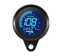 7-Color Backlight Universal 12V Digital Motorcycle Speedometer Tachometer Odometer Speed KMH MPH Oil Level Gauge Tacho RPM Meter Speedometer