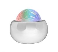 7 Color Changing Ocean Wave Projector Light, Dimmable Northern Lights Night Lamp for Bedroom Decor,USB Powered Mood Light for Party,Shower,Kids Sleep,Anxiety Relief & Meditation,Gifts for Kids Adults