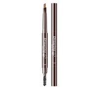 7 Color Double Headed Triangle Eyebrow Pencil One Word Eyebrow Beginner Natural Easy To Color With Eyebrow Brush (G, One Size)