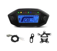 7 Colors Digital Tachometer Moto Dashboard 10000RPM Motorcycle Display Odometer For 1 2 4 Cylinder Dashboard Tachometer Gauge