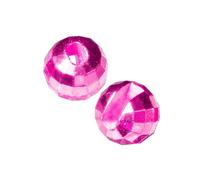 7 Colors Faceted Slotted Tungsten Beads for Fly Tying, 100 Pcs 2.0-4.0mm | Premium tungsten beads add weight & flash to flies. Perfect for streamers, nymphs & wet flies.
