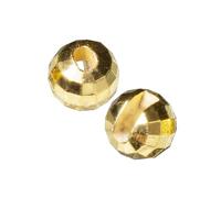 7 Colors Faceted Slotted Tungsten Beads for Fly Tying, 100 Pcs 2.0-4.0mm | Premium tungsten beads add weight & flash to flies. Perfect for streamers, nymphs & wet flies.