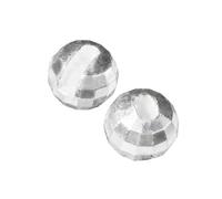 7 Colors Faceted Slotted Tungsten Beads for Fly Tying, 100 Pcs 2.0-4.0mm | Premium tungsten beads add weight & flash to flies. Perfect for streamers, nymphs & wet flies.