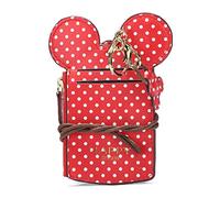7 Colors Fashions New Leather Oyster Baby Travel Card Bus Pass Holder Wallet Rail Card Cover Case (Bohemia-Red)