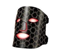 7 Colors Led Light Therapy Facial Mask, Face Light Therapy Mask for Face, Reduce Wrinkles Smooth Skin, Infrared Light Skin Rejuvenation，Black