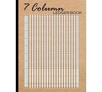 7 Column Ledger Book: The perfect accounts record for small business or home use (Bookkeeping Accounts Books)
