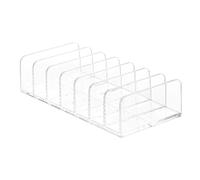 7-compartment Cell Phone and Eyeshadow Palette Organizer for Neat Storage, Ready for Use Right Out of the Box, Perfect for Home, School, and Office(Clear,Small)