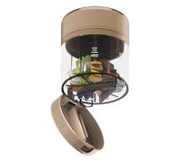 7 Compartment Pill Organizer - 5x5x7 Cm, Portable Supplement Container, Pocket-Friendly Medicine Box with Practical Sectioned Storage and Durable Lid | Travel Pills Holder for Family Friends