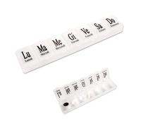 7 Compartments Weekly Italian Pill Box 7 Days Daily Pill Box Medicine Organizer Medicine Pill Holder Medicinal Pills