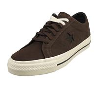 (7) Converse One Star Pro Ox Mens Fashion Trainers in Coffee Nut Egret Black