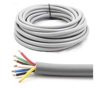 7 Core 12S Cable 12v 24v Thin Wall Wire *21 AMP Rated with 29 AMP Earth* Trailer/Caravan LED Lights (10M)