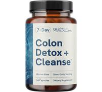 7 Day Colon Cleanse & Detox | Supports Bloating Relief & Occasional Constipation | Fast Acting 7 Day Detox Cleanse for Women and M