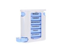 7 Day Family Medicine Box, Large Compartment Pill Case | Daily Pill Organizer,Medical Pill Organizer,Medicine Planning Case, Organizer