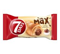 7 Days Croissant 80g | Soft & Fluffy Filled Croissant Snack | Ready-to-Eat Breakfast & On-the-Go Bakery Treat | Max Chocolate