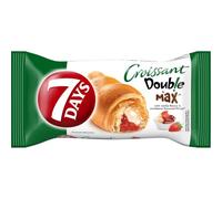 7 Days Croissant 80g | Soft & Fluffy Filled Croissant Snack | Ready-to-Eat Breakfast & On-the-Go Bakery Treat | Vanilla & Strawberry