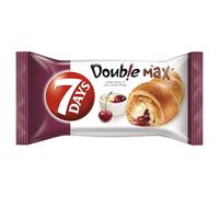 20 x CROISSANT 7 DAYS MAX COCOA DOUBLE EU MADE LONG DATE FRESH STOCK WHOLESALE PRICE (Vanilla & Cherry Double Max)