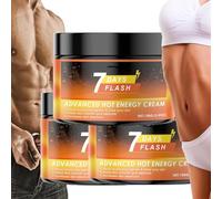 7 Days Flash Cream, 7-Day Flash Advanced Hot Sweat Cream, Moisturize, Tighten & Mone Your Skin, Make Skin Smooth and Delicate, Increases Skin Elasticity, Body Care Lotions (3Pcs, 1)