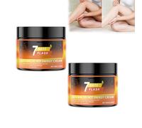 7 Days Flash Cream, Advanced Hot Sweat Firming Body Cream, Moisturize Tighten & Tone, Smooth & Elastic Skin, Non-Greasy Body Care Lotion, Gentle for All Skin Types (2pcs)