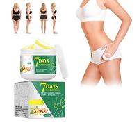 7 Days Ginger Slimming Cream, Natural Belly Slimming Ginger Hot Cream, Belly Firming Cream, Anti Cellulite Massage Oil, Anti Cellulite Cream, Fat Burning Cream for Belly for Women Men (1Pcs)