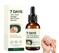 7 Days Ginger & Tea Tree Nail Liquid Care, Growth Serum & Strengthener for Toenails & Fingernails, Cuticle Care Oil for Broken Nails Strengthener, 7 Days Tea Tree Ginger Nail Treatment. (1PCS)