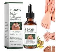 7 Days Nail Fungus Treatment, Nail Fungus Treatment For Toenail, Tea Tree Ginger Nail Fungus Treatment, Fungal Nail Treatment, Toenail Fungus Treatment, 30ml (1pc/30ml)
