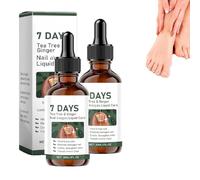 7 Days Nail Fungus Treatment, Nail Fungus Treatment For Toenail, Tea Tree Oil for Nail Fungus, for Thick Broken Discolored Nails Cuticle, Restoring Healthy Nails (2pcs)