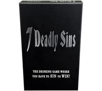 7 Deadly Sins- Adult Drinking Party Game for Friends - Fun Sin Dares in Vanity, Envy, Anger, Sloth, Greed, Gluttony & Lust - Earn Coins or Take a Drink