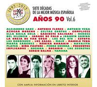 7 Decadas De La Mejor Musica Espanola Anos 90 Vol 6 / Various
