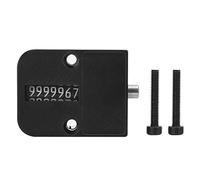 7 Digit Automatic Memory Counter, Mechanical Counting Tool, Durable PC Material, Square Design for Industrial Equipment and Construction Machinery