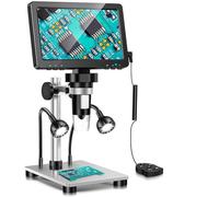 7‘’ Digital scope 1200X Zoom 12MP HD Electronic Camera Magnifier For Soldering Phone Repair scope Biological Educational