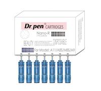 7 × Dr Pen Ultima M8S Original Replacement Cartridges - Nano-R Model, Gentle & Hygienic Single-Use for Smooth, Polished and Radiant-Looking Skin - Compatible with Dr Pen M8S A8S A9 A11 Devices