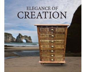 7 Drawer Wooden Bedroom Bedside Cabinet Furniture Storage Nightstand Side Table