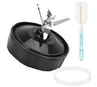 7 Fins Blender Blade Compatible with Ninja Blender Blade Replacement with Measuring Spoon Set for Ninja Auto iQ BL682-30 BL642-30 BL450-30 BL482-30 BL687CO-30 BL450-30 BL642-30 BL482-30 BL682-30 ect.