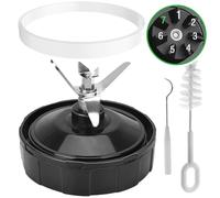 7 Fins Ninja Blender Blade Replacement, Ninja Blender Replacement Parts Compatible with Ninja Blenders BL480-30 BL482-30 BL490-30 BL640-30 BL642-30 BL682-30 BN401 BN751 BN801 BL2012 NN102