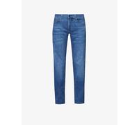 7 For All Mankind Mens 7 For All Mankind Standard Luxe Performance Regular-Fit Straight-Leg Stretch-Denim Jeans Mid Blue 30