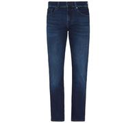 7 For All Mankind Men's Slimmy Luxe Performance Dark Blue Jeans, 32 W