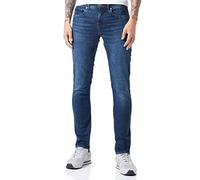 7 For All Mankind Men's Slimmy Tapered Stretch Tek Explorer Jeans, Dark Blue, 38