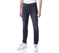7 For All Mankind Men's Slimmy Tapered Stretch Tek Ranger Jeans, Black, Regular