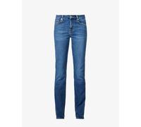 7 For All Mankind Womens 7 For All Mankind Kimmie Straight-Leg Mid-Rise Stretch-Denim Jeans Duchess 24
