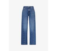 7 For All Mankind Womens 7 For All Mankind Twisted Lotta Studs Wide-Leg Denim Jeans Street Wise 29
