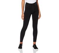 7 For All Mankind Women's Aubrey Skinny Jeans, Black (Black LJ), W25/L26 (Manufacturer Size: 25/26)