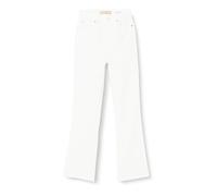 7 For All Mankind Women's HW Slim KICK LuxVinSol Jeans, White,