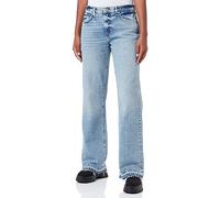 7 For All Mankind Women's JSSTC100 Jeans, Light Blue,