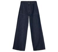 7 For All Mankind Women's Lotta Blueberry with Utility Pockets Jeans, Dark Blue, 24 W