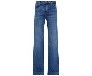 7 For All Mankind Womens Modern Dojo Soho Light Jeans, Light Blue, 31W UK