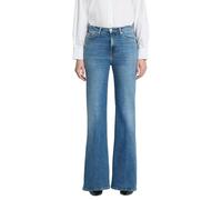 7 For All Mankind Women's Modern Dojo Tailorless Oceanstone Jeans, Mid Blue, 25W, 25 W