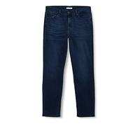 7 For All Mankind Women's Roxanne Bair Eco Jeans, Dark Blue, 32W x 32L