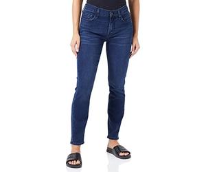 7 For All Mankind Women's THE Ankle Skinny Bair Eco Jeans, Dark Blue, Regular