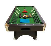 7 Ft Pool Table Billiard Playing Cloth Indoor billiards table new - Green Season