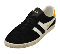 (7) Gola Medallist Womens Casual Trainers in Black Off White